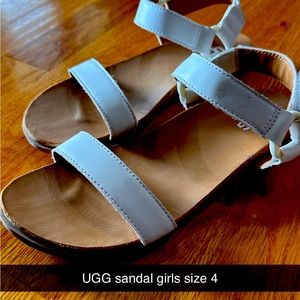 UGG girls sandal size 4